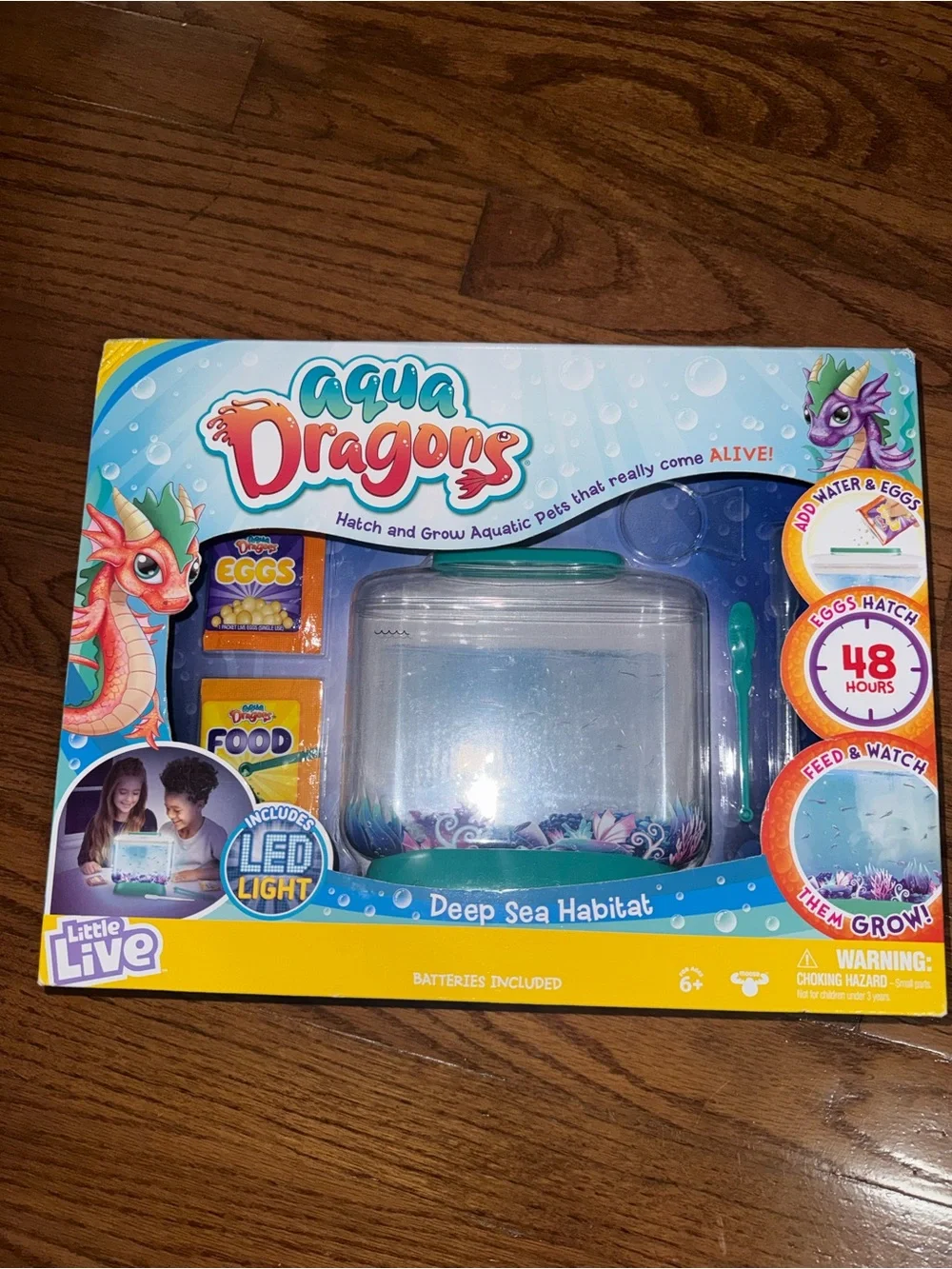 Animagic Aqua Dragons Light-Up Deep Sea Habitat | Build an Aquatic Ecosystem,